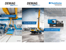 Tablet Screenshot of demag.com